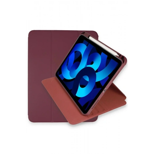 Mey İthalat®  iPad Pro 11 (2021) Kılıf Starling 360 Kalemlikli Tablet Kılıf - Mor