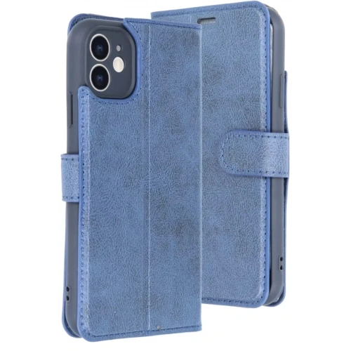 Mey İthalat®   iPhone 11 Kılıf Trend S Plus Kapaklı Kılıf - Lacivert