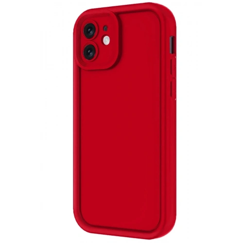 Mey İthalat®  iPhone 11 Kılıf Viera Silikon - Kırmızı