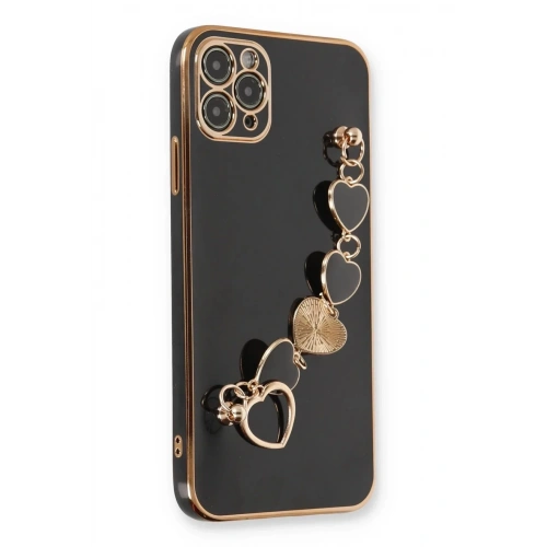 Mey İthalat®  iPhone 11 Pro Kılıf Esila Silikon - Siyah