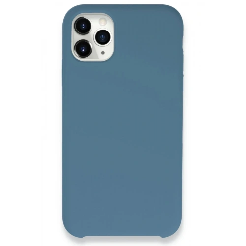 Mey İthalat®  iPhone 11 Pro Kılıf Lansman Legant Silikon - Açık Mavi