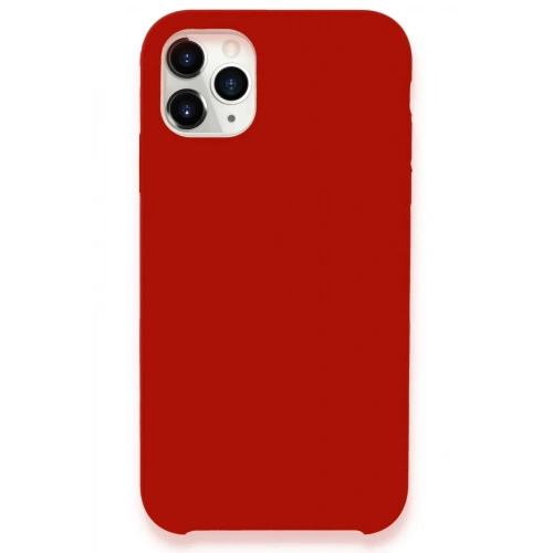 Mey İthalat®  iPhone 11 Pro Kılıf Lansman Legant Silikon - Kırmızı