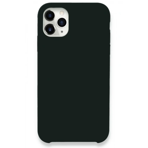 Mey İthalat®  iPhone 11 Pro Kılıf Lansman Legant Silikon - Koyu Yeşil