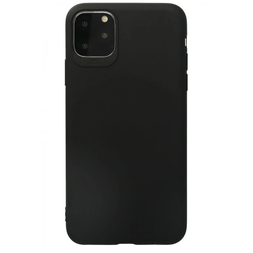 Mey İthalat®  iPhone 11 Pro Max Kılıf First Silikon - Siyah