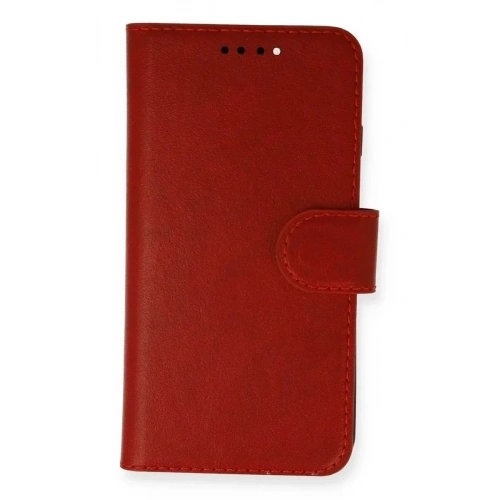 Mey İthalat®   iPhone 11 Pro Max Trend S Plus Kapaklı Kılıf - Kırmızı
