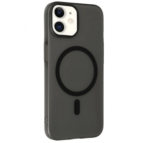 Mey İthalat®  iPhone 11 Tuna PC Slim Magsafe Kapak - Siyah