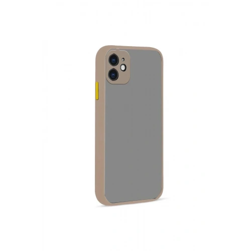Mey İthalat®  iPhone 12 Kılıf Montreal Silikon Kapak - Pembe