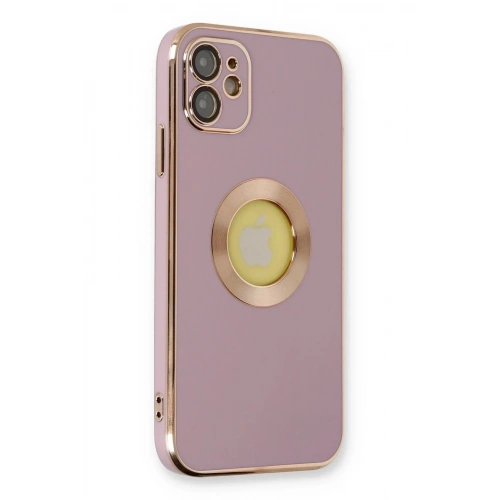 Mey İthalat®  iPhone 12 Kılıf Store Silikon - Mor