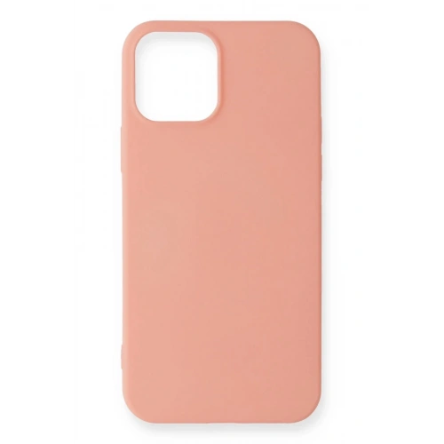 Mey İthalat®  iPhone 12 Mini Kılıf First Silikon - Pudra