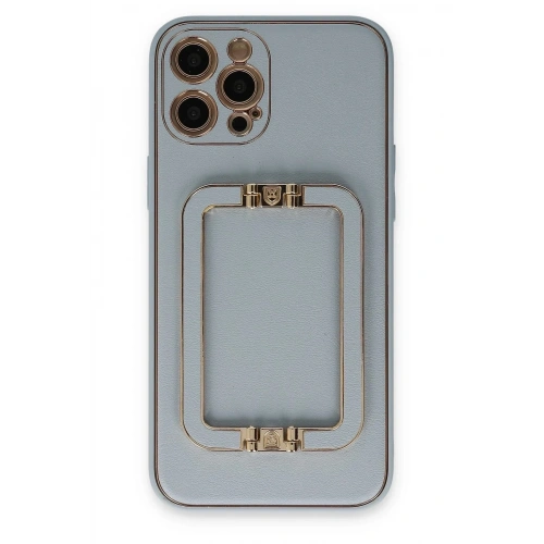 Mey İthalat®  iPhone 12 Pro Kılıf Coco Elit Kapak - Turkuaz