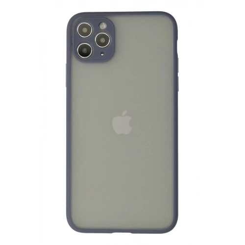 Mey İthalat®  iPhone 12 Pro Kılıf Montreal Silikon Kapak - Gri