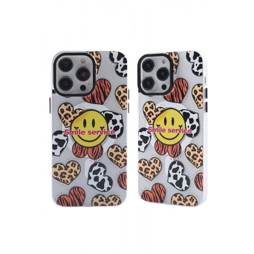 Mey İthalat®  iPhone 12 Pro Max Kılıf Apollo Magneticsafe Desenli Kapak - Apollo Şeffaf - 2