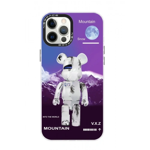 Mey İthalat®  iPhone 12 Pro Max Kılıf Estoril Desenli Kapak - Estoril - 8