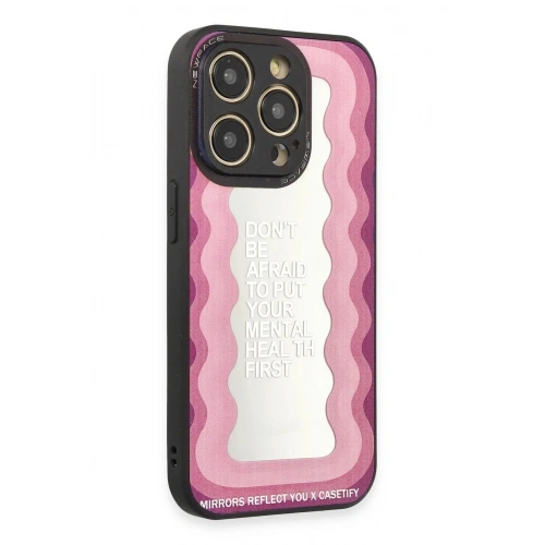 Mey İthalat®  iPhone 12 Pro Max Kılıf Mirror Desenli Kapak - Mirror - 11