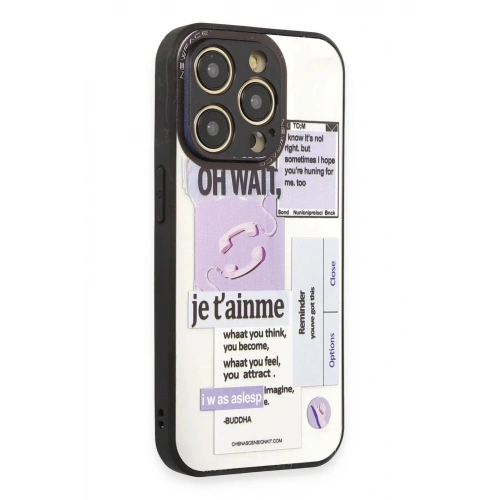 Mey İthalat®  iPhone 12 Pro Max Kılıf Mirror Desenli Kapak - Mirror - 4