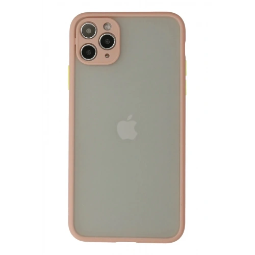 Mey İthalat®  iPhone 12 Pro Max Kılıf Montreal Silikon Kapak - Pembe