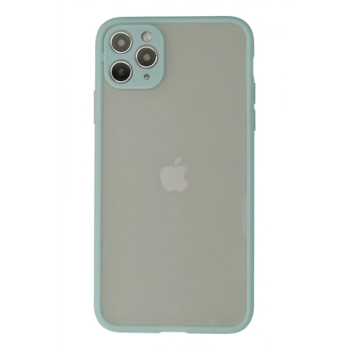 Mey İthalat®  iPhone 12 Pro Max Kılıf Montreal Silikon Kapak - Turkuaz