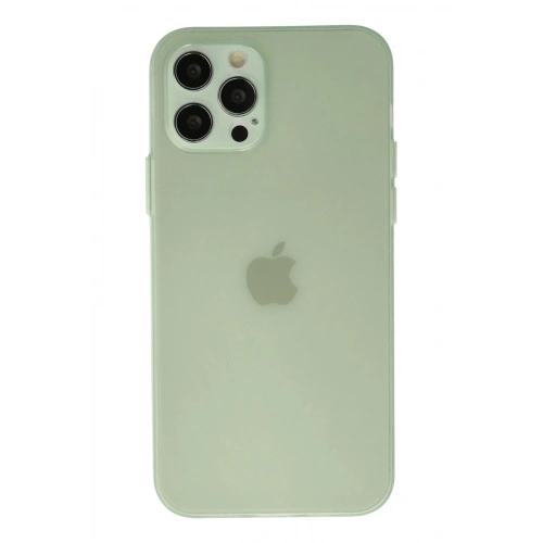 Mey İthalat®  iPhone 12 Pro Max Kılıf Puma Silikon - Açık Yeşil