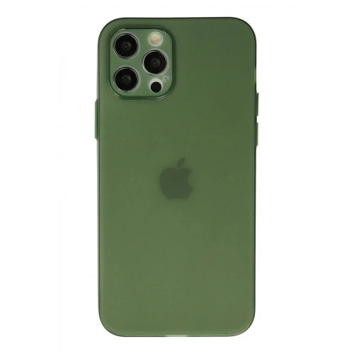 Mey İthalat®  iPhone 12 Pro Max Kılıf Puma Silikon - Yeşil