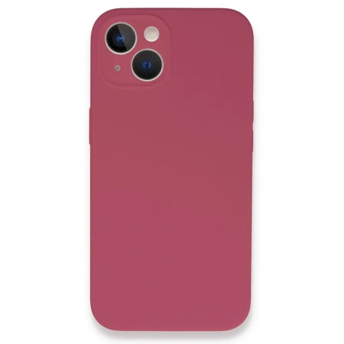 Mey İthalat®  iPhone 13 Mini Kılıf Lansman Legant Silikon - Fuşya