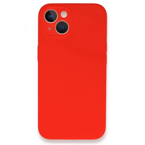 Mey İthalat®  iPhone 13 Mini Kılıf Lansman Legant Silikon - Kırmızı