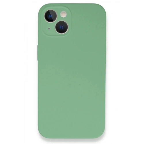 Mey İthalat®  iPhone 13 Mini Kılıf Lansman Legant Silikon - Yeşil