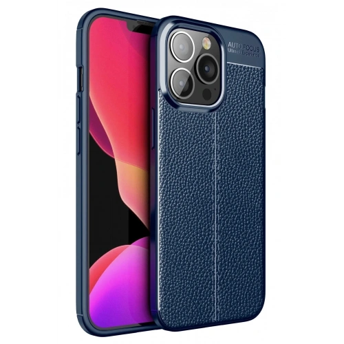 Mey İthalat®  iPhone 13 Pro Kılıf Auto Focus Kapak - Lacivert