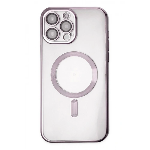 Mey İthalat®  iPhone 13 Pro Kılıf Kross Magneticsafe Kapak - Mor