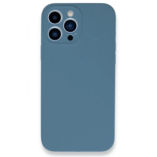 Mey İthalat®  iPhone 13 Pro Kılıf Lansman Legant Silikon - Açık Mavi