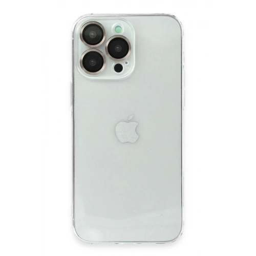 Mey İthalat®  iPhone 13 Pro Kılıf Luko Lens Silikon -Yeşil