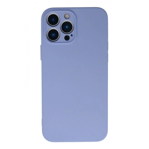Mey İthalat®  iPhone 13 Pro Kılıf Nano içi Kadife Silikon - Lila