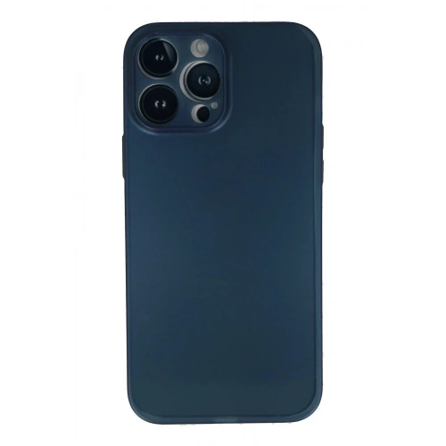 Mey İthalat®  iPhone 13 Pro Kılıf PP Ultra İnce Kapak - Mavi