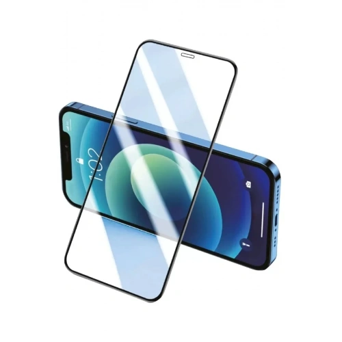 Mey İthalat®  iPhone 13 Pro Max 3D Antistatik Cam Ekran Koruyucu