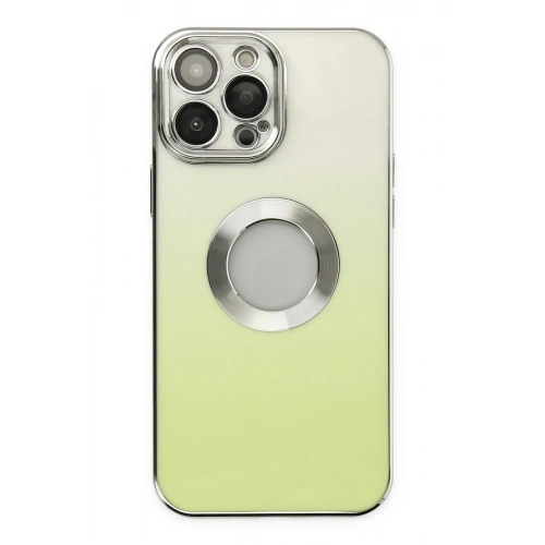 Mey İthalat®  iPhone 13 Pro Max Kılıf Best Silikon - Yeşil