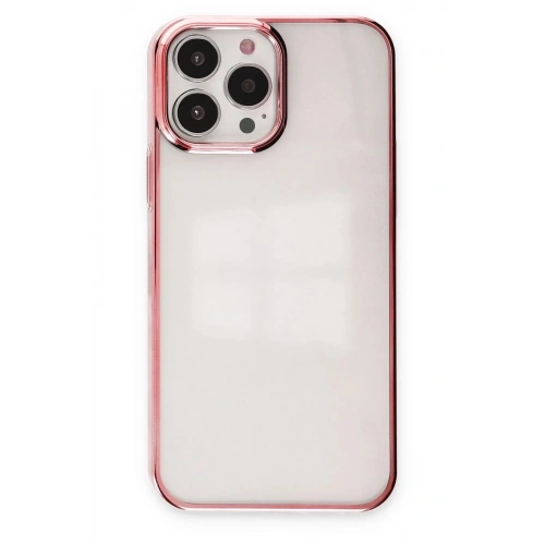 Mey İthalat®  iPhone 13 Pro Max Kılıf Element Silikon - Pembe