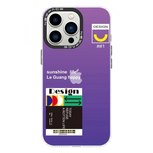 Mey İthalat®  iPhone 13 Pro Max Kılıf Estoril Desenli Kapak - Estoril - 4