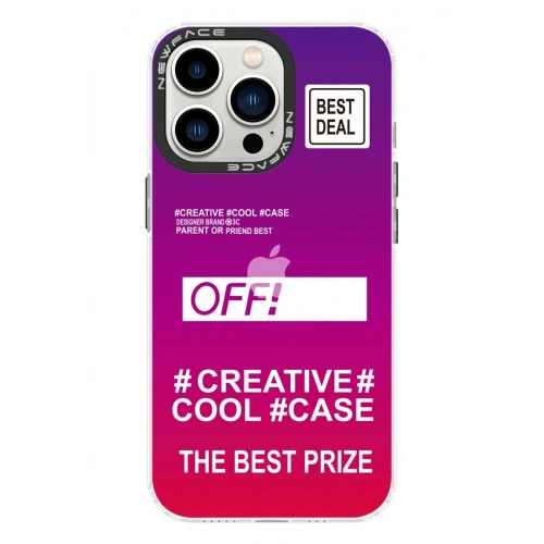 Mey İthalat®  iPhone 13 Pro Max Kılıf Estoril Desenli Kapak - Estoril - 9
