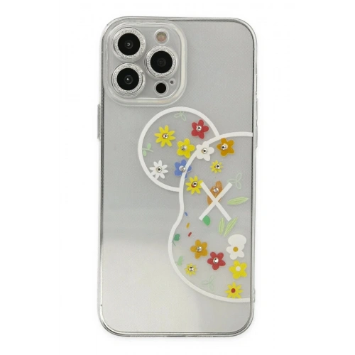 Mey İthalat®  iPhone 13 Pro Max Kılıf Lucky Silikon - Lucky 5