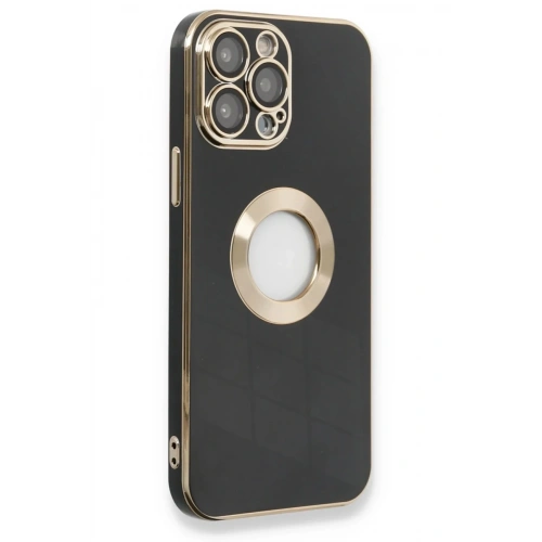 Mey İthalat®  iPhone 13 Pro Max Kılıf Store Silikon - Siyah