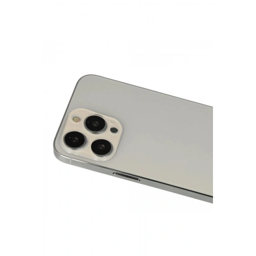 Mey İthalat®  iPhone 13 Pro Max Rainbow Kamera Lens Koruma Cam - Rose Gold