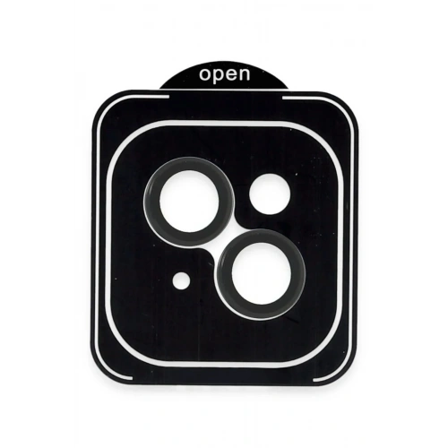 Mey İthalat®   iPhone 13 PVD Metal Kamera Lens - Siyah