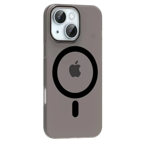 Mey İthalat®   iPhone 14 PC Blank Magsafe Kapak - Siyah