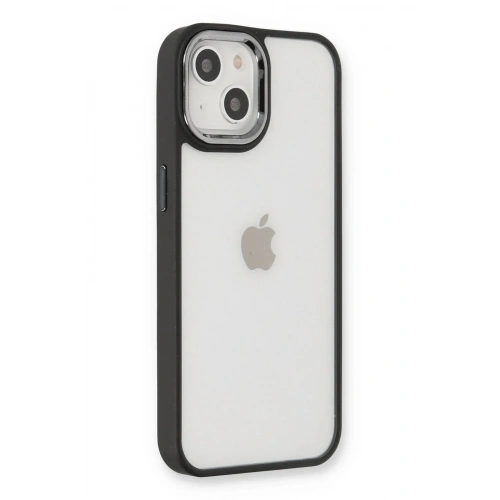 Mey İthalat®  iPhone 14 Plus Kılıf Dora Kapak - Siyah