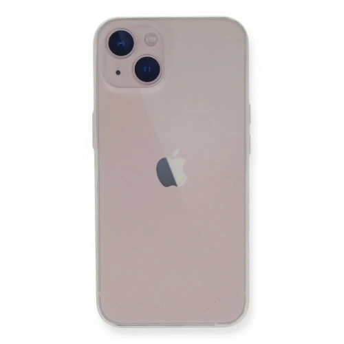 Mey İthalat®  iPhone 14 Plus Kılıf PP Ultra İnce Kapak - Beyaz