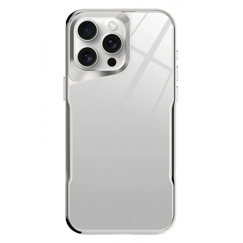 Mey İthalat®   iPhone 14 Pro Craft Kapak - Gümüş