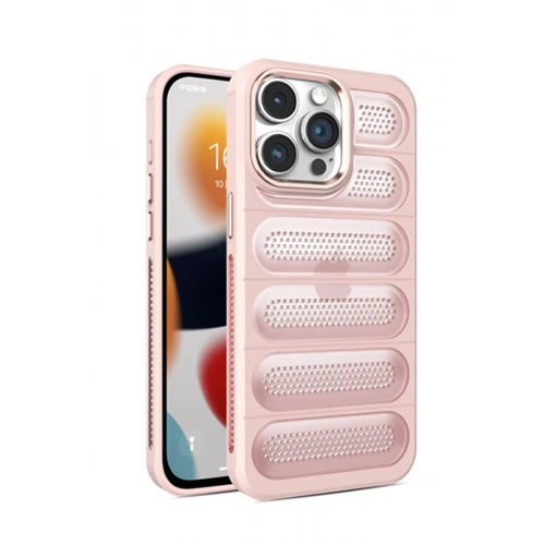 Mey İthalat®  iPhone 14 Pro Kılıf Airmax Silikon Kapak - Pembe