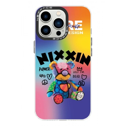 Mey İthalat®  iPhone 14 Pro Kılıf Estoril Desenli Kapak - Estoril - 11