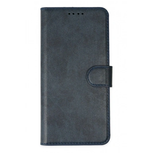 Mey İthalat®  iPhone 14 Pro Kılıf Trend S Plus Kapaklı Kılıf - Lacivert