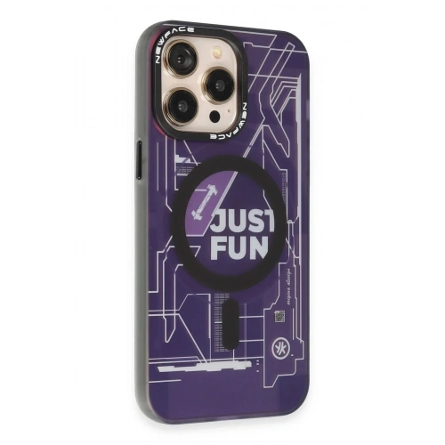 Mey İthalat®  iPhone 14 Pro Kılıf Venüs Magneticsafe Desenli Kapak - Venüs - 1