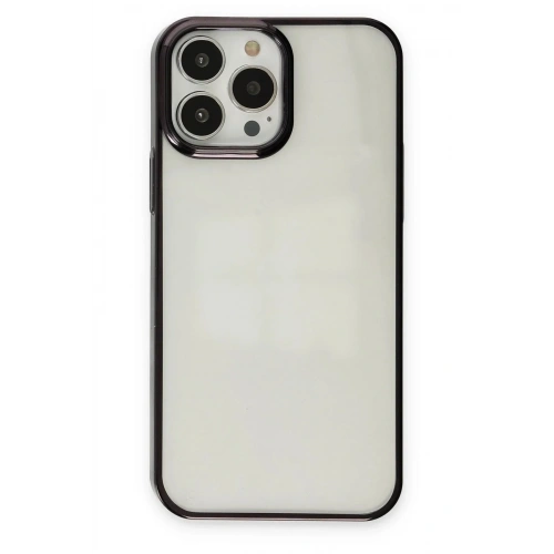 Mey İthalat®  iPhone 14 Pro Max Kılıf Element Silikon - Siyah